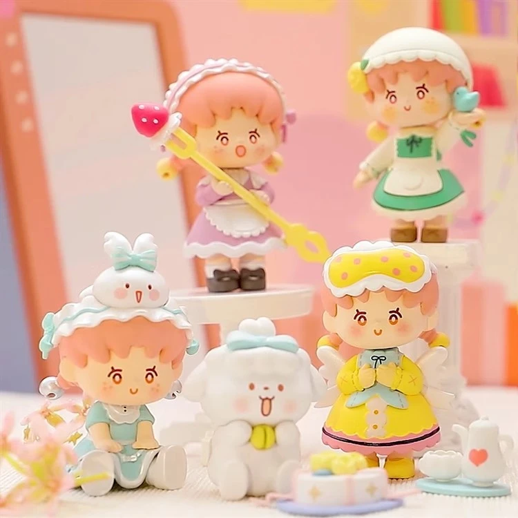 【拆盒不退】Bella茶话会潮玩盲盒公仔可爱礼物摆件