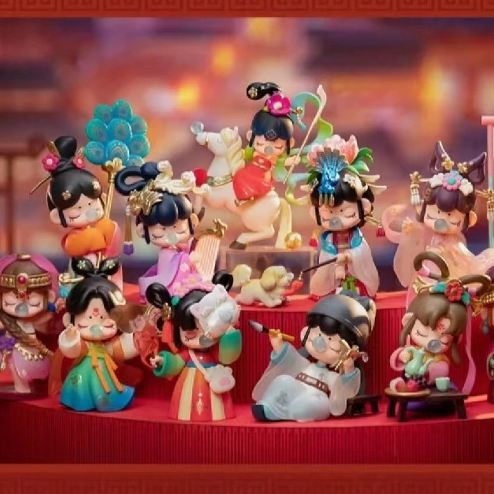 【拆盒】nanci囡茜大唐风华系列潮玩盲盒手办