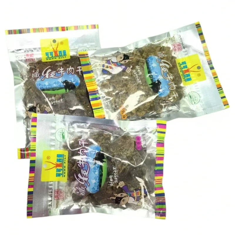 青海特产青藏高原可可西里藏牦牛肉干麻辣味五香味口味精选