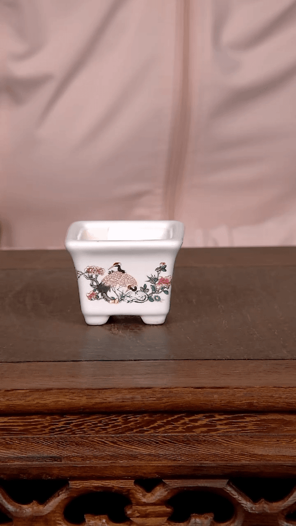【闪购商品】紫砂20CM以下紫砂 釉盆内口径4/3