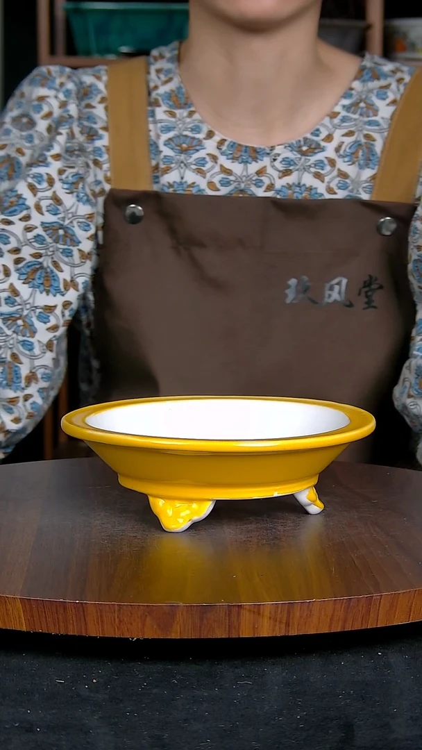 【闪购商品】紫砂20CM以下 紫砂釉盆内口径14/3