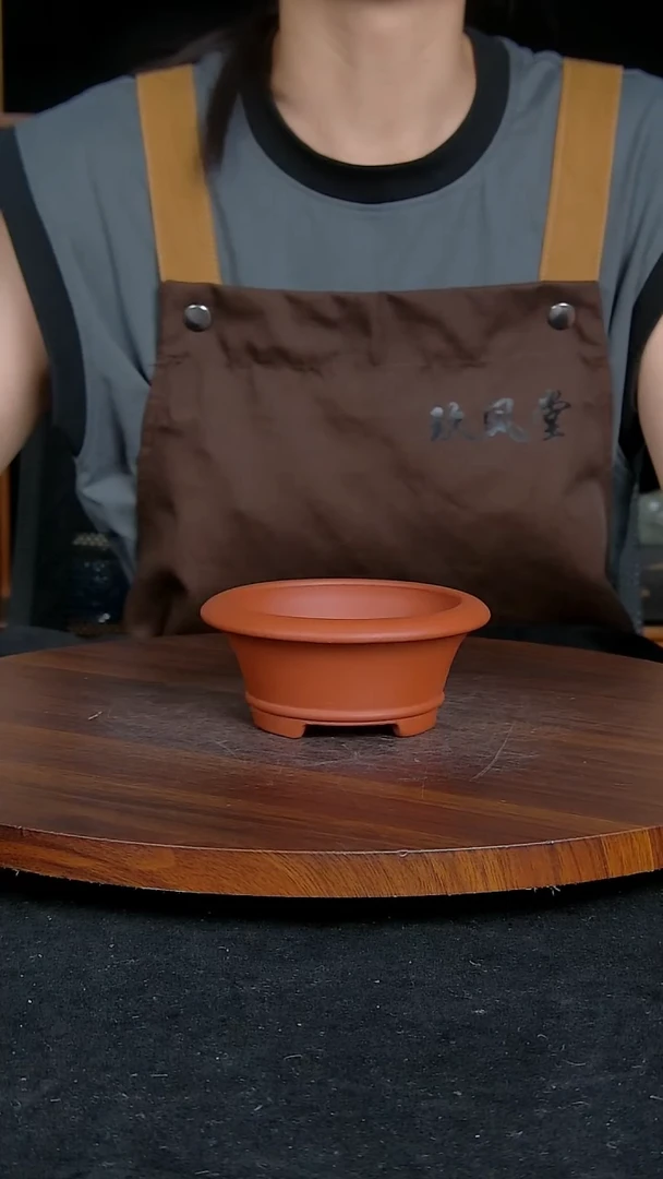 【闪购商品】紫砂20CM以下 紫砂釉盆内口径9/4