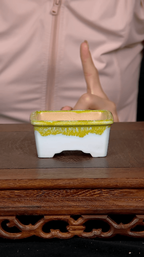 【闪购商品】紫砂20CM以下紫砂 釉盆内口径8/6/2.5