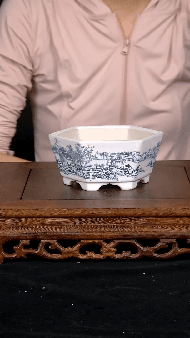 【闪购商品】紫砂20CM以下紫砂 釉盆内口径12/13.5/5