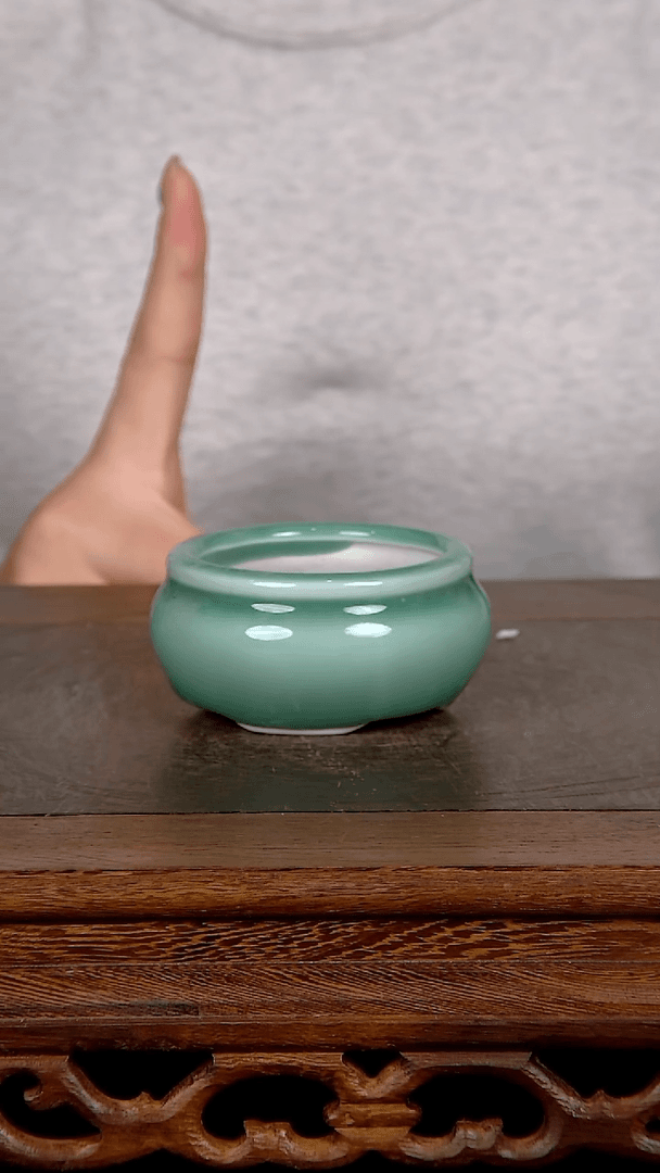 【闪购商品】紫砂20CM以下紫砂 釉盆内口径5.5/3