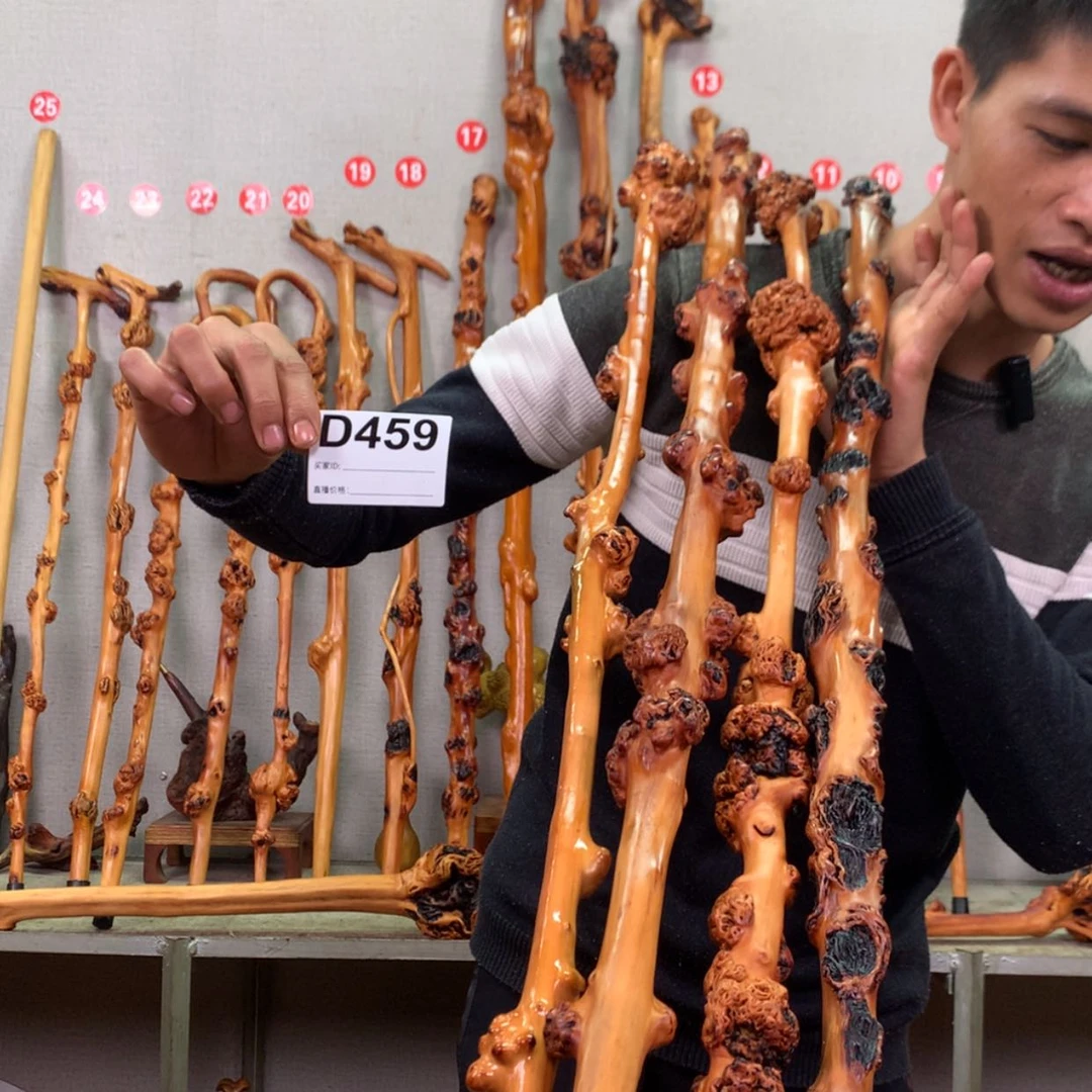 【闪购商品】黑果木，459，四支根雕用****0