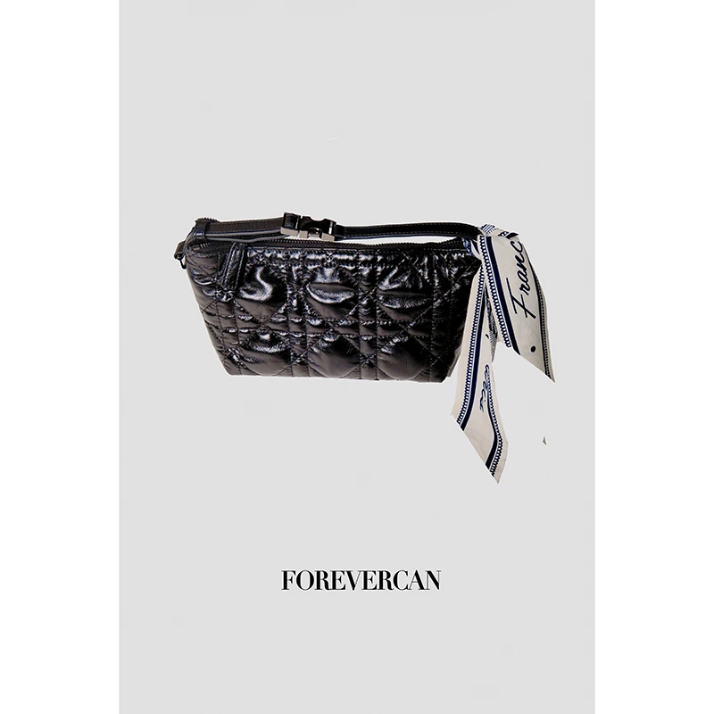 FOREVERCAN【新品彩蛋】黑色羊皮包包 SS15810