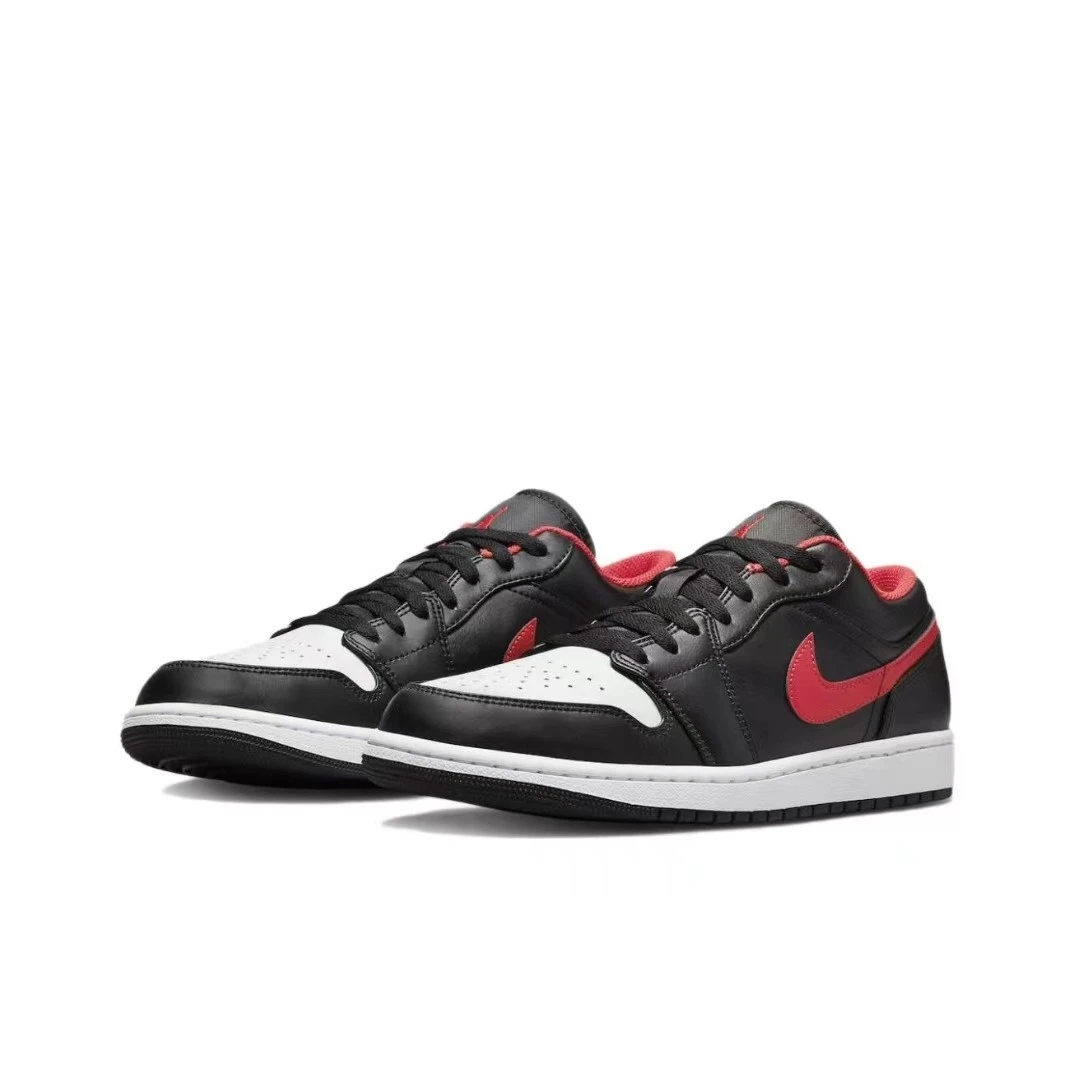 Air Jordan 1LowAJ1小黑红脚趾男女款低帮运动休闲板鞋553558-063