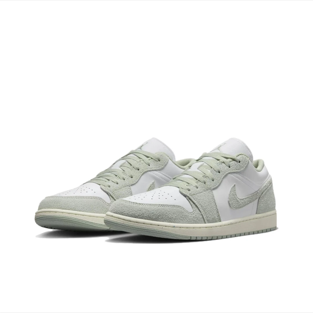 Air Jordan 1 Low AJ1白绿 男子低帮休闲板鞋FN5214-131