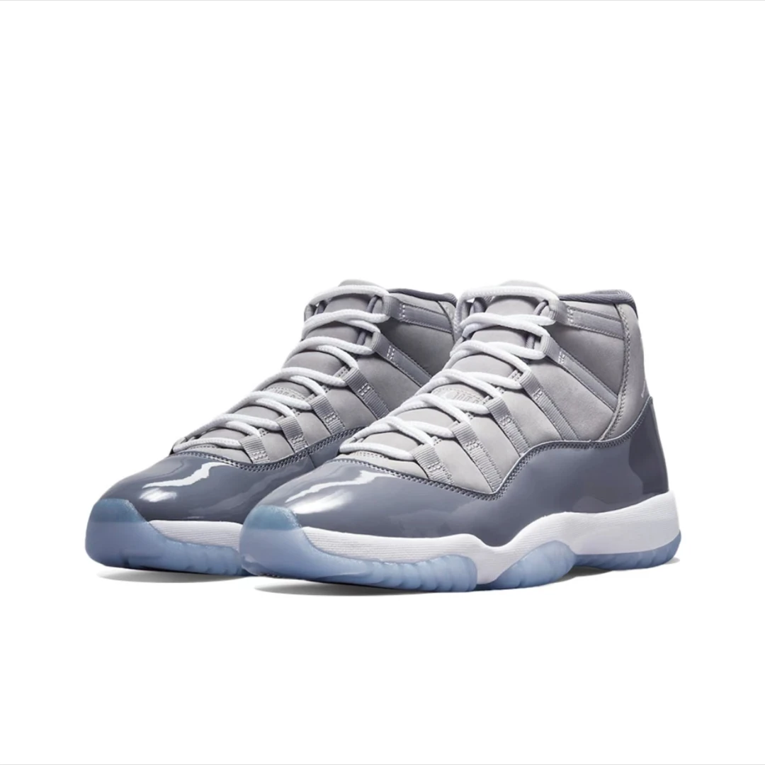 Air Jordan 11 耐磨防滑中帮复古篮球鞋 男女同款 酷灰CT8012-005