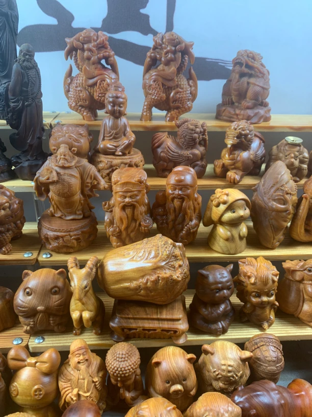 崖柏木雕刻拍下选款直播间选品链接，手把件，挂件，摆件，一物一拍