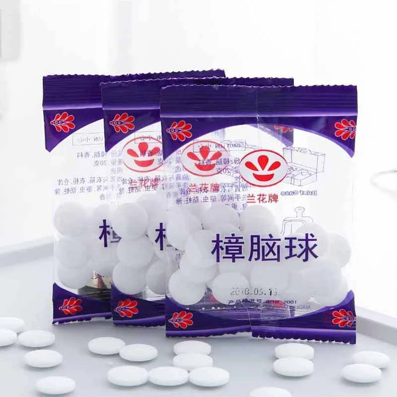 樟脑丸衣柜防霉防虫丸芳香去味防潮防蛀家用卫生球臭蛋丸樟木除味