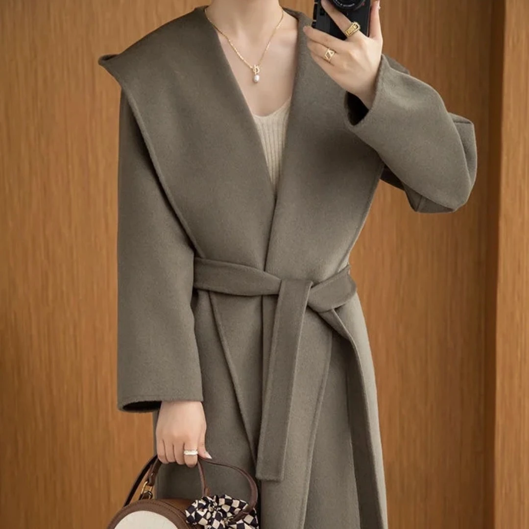 麦丝玛拉Max Mara/羊毛/大衣/95新/市场价0/百搭羊绒宽松毛呢秋冬