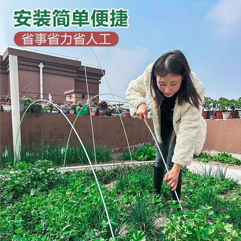 【厂家直销】拱棚支架蔬菜种子保温拱棚鲜花花耐腐蚀大温棚支架