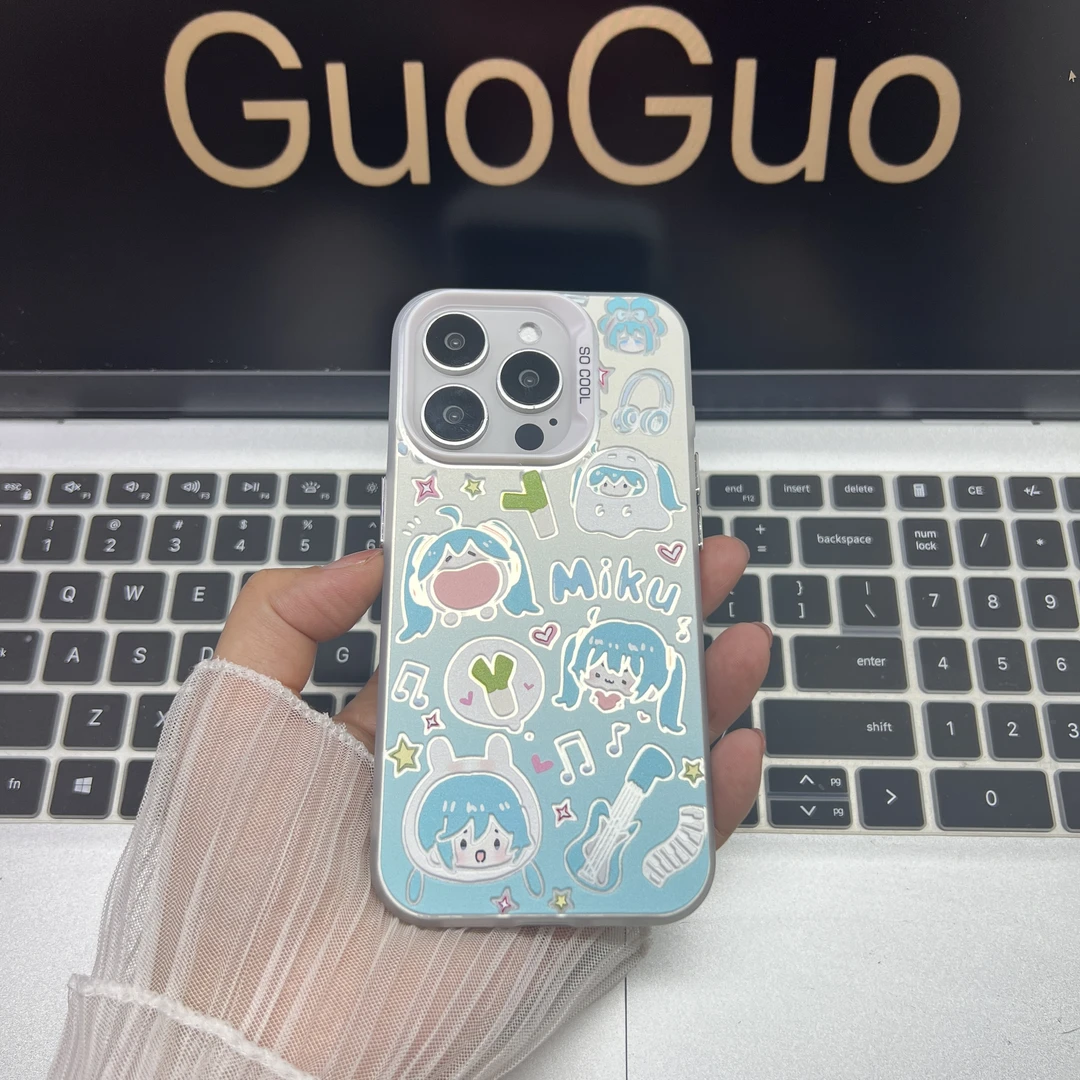 初音未来适用于苹果6-16pro手机壳少女小众华为荣耀vivo/oppo男生