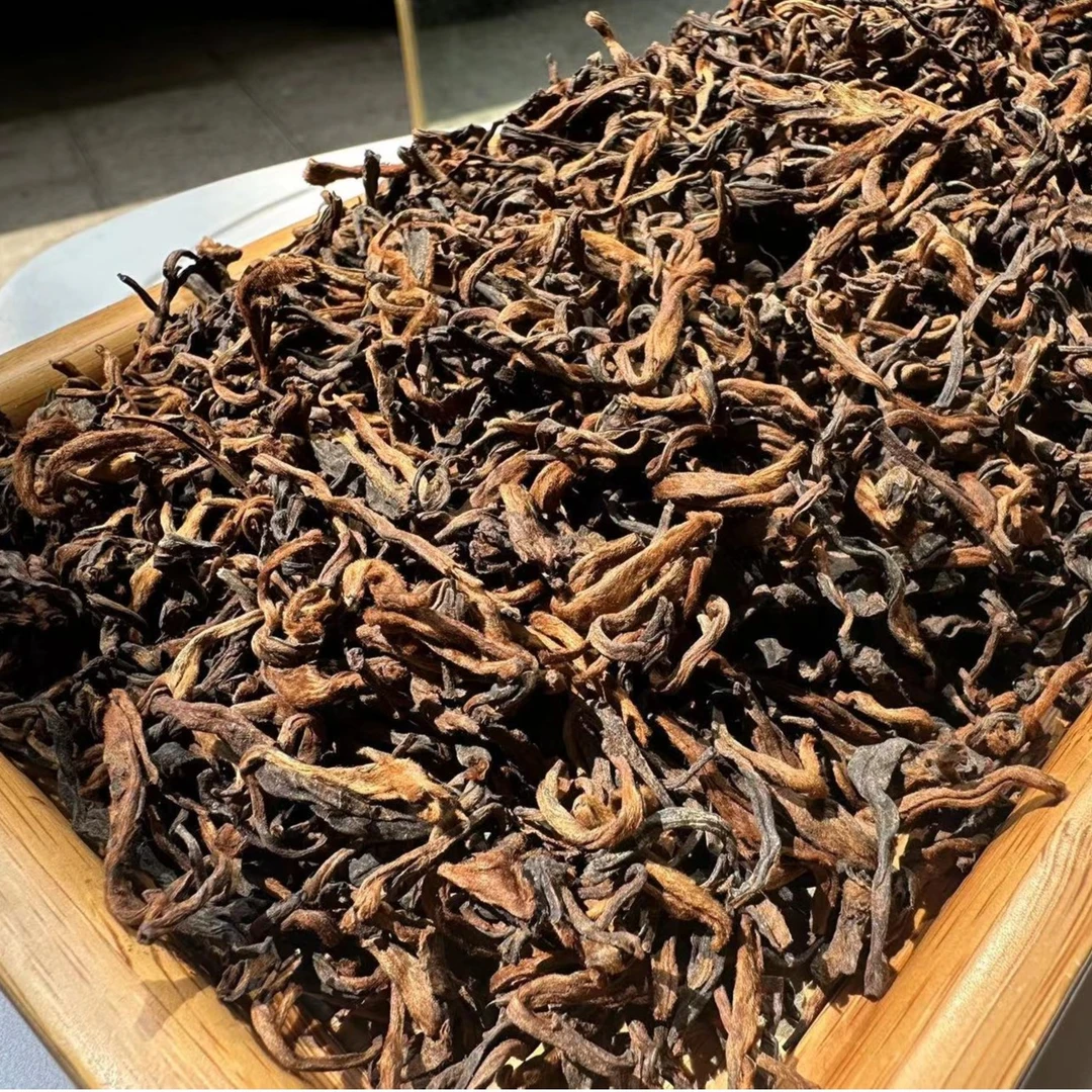 【13430-00】班章金芽老熟散茶 普洱熟茶 200克