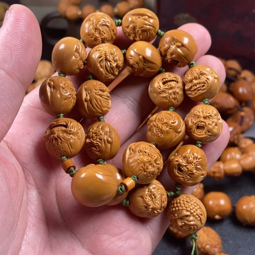 【闪购商品】橄榄核手串S****門恶僧