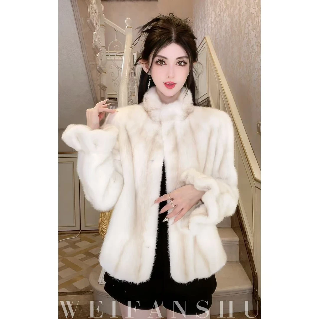WEIFANSHU/魏凡舒【沉睡冰原】水貂外套