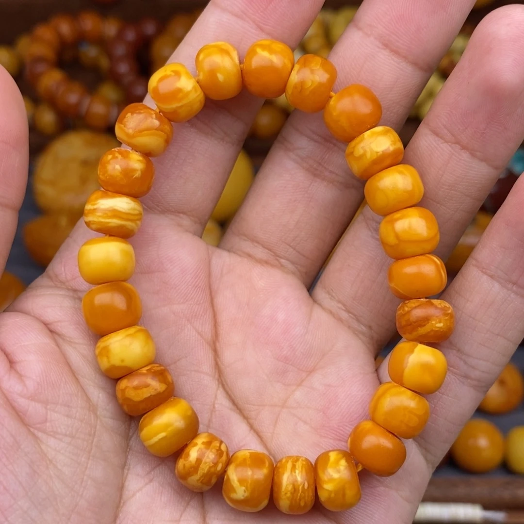 琥珀裸石未镶嵌老蜜蜡