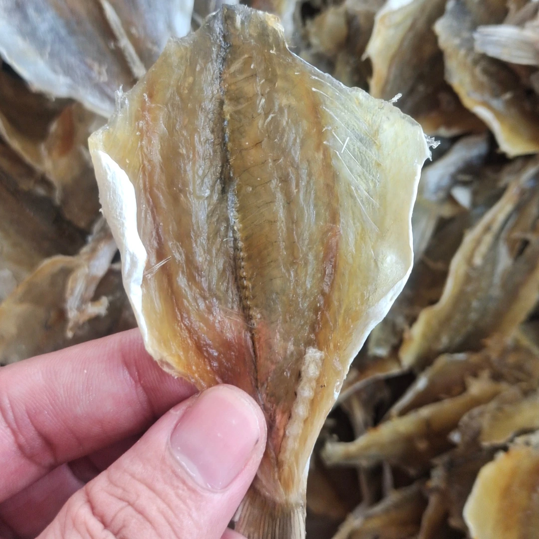 广西北海多味鱼干开片黄花鱼干去头微甜烧烤鱼片开心鱼金丝鱼500g