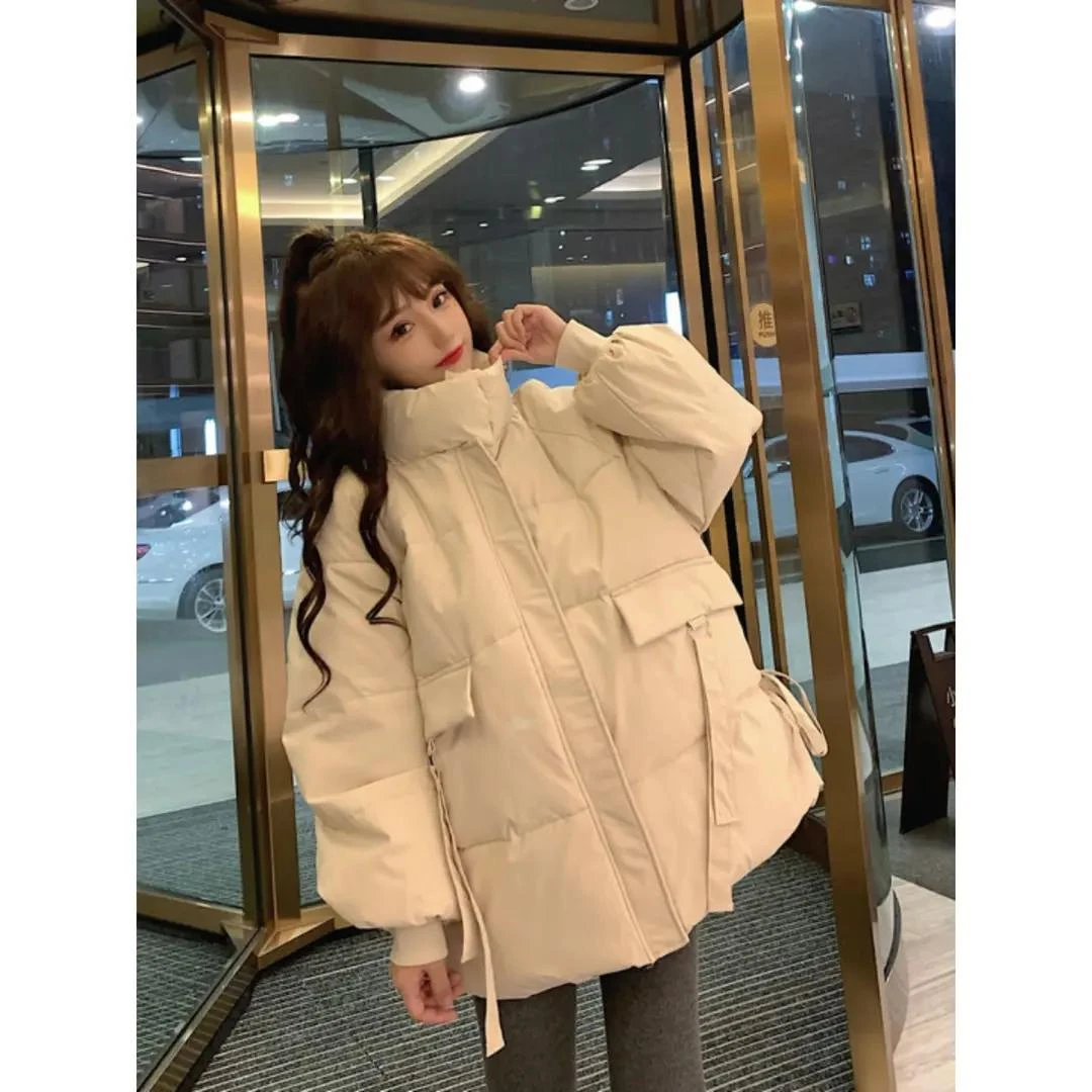反季新款嘉兴九江羽绒服女款今年爆款棉服2023韩系温柔风外