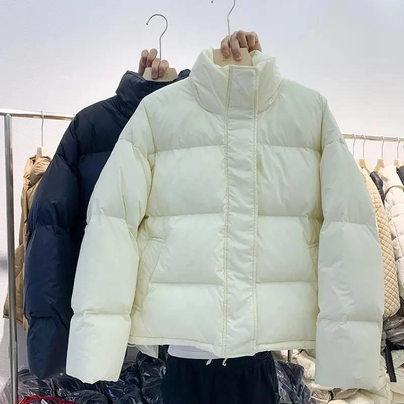 羽服女短款年新款秋冬季韩版小个子加厚面包服袄外套衣时尚
