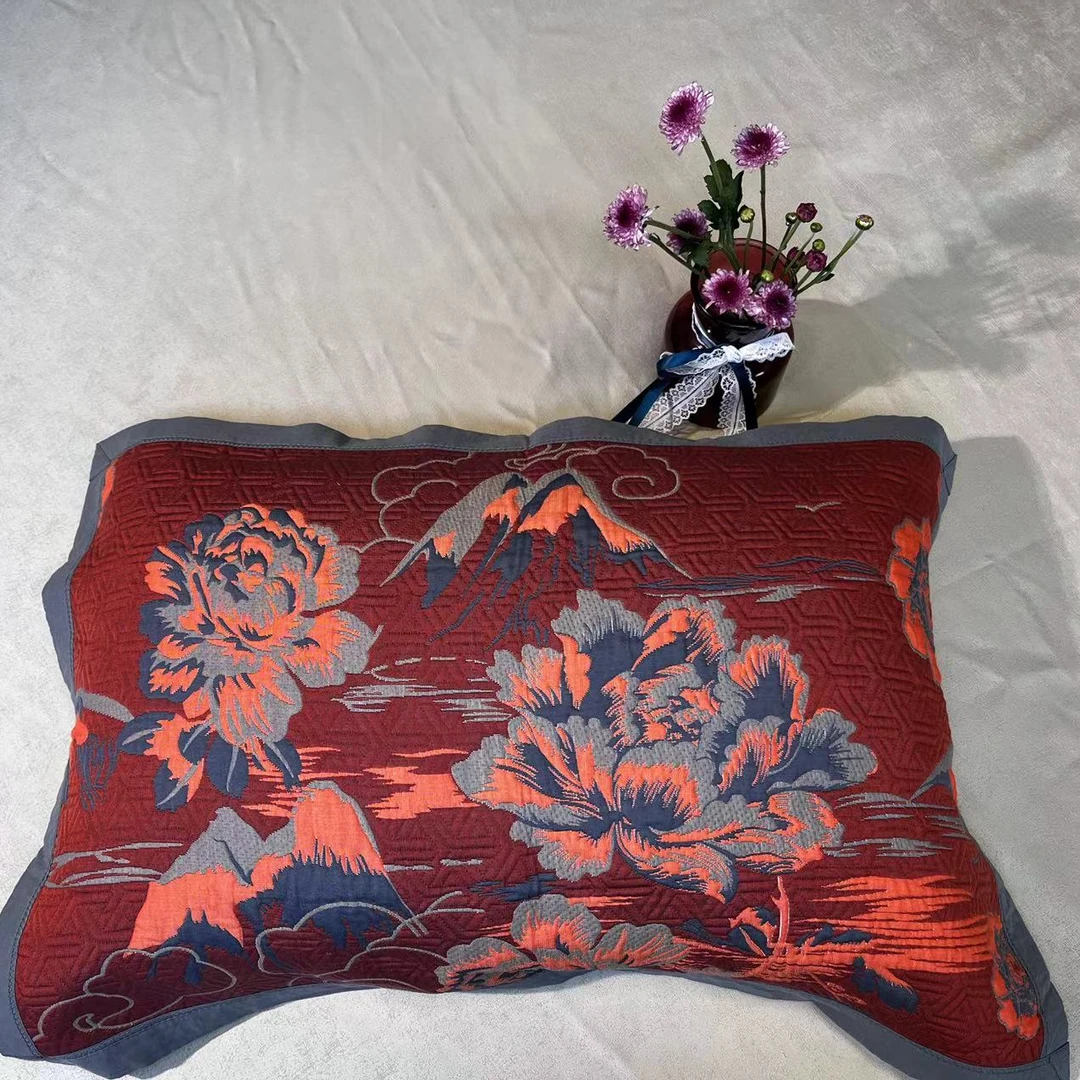 【游园清梦枕巾】50*80cm高端A类柔软亲透气舒适隔脏机洗四季可用