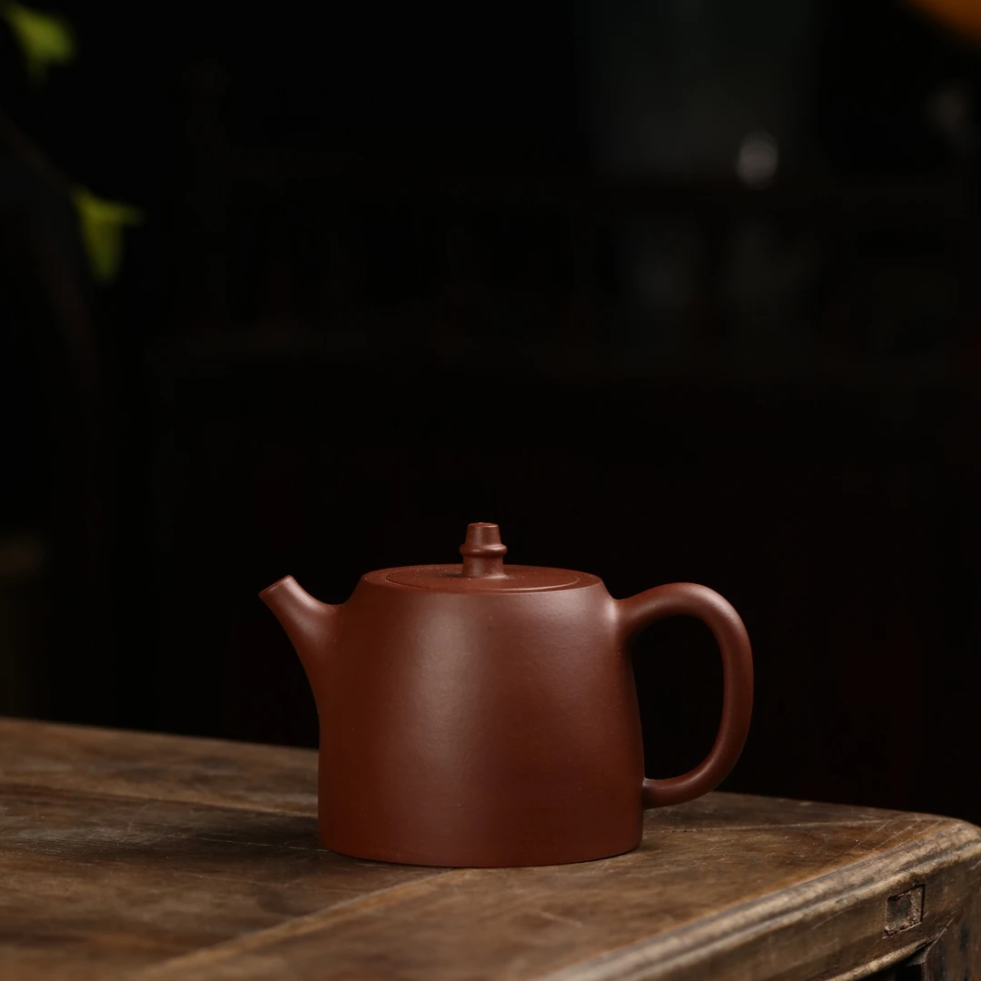半手工中槽清汉铎壶全手工紫砂壶茶具