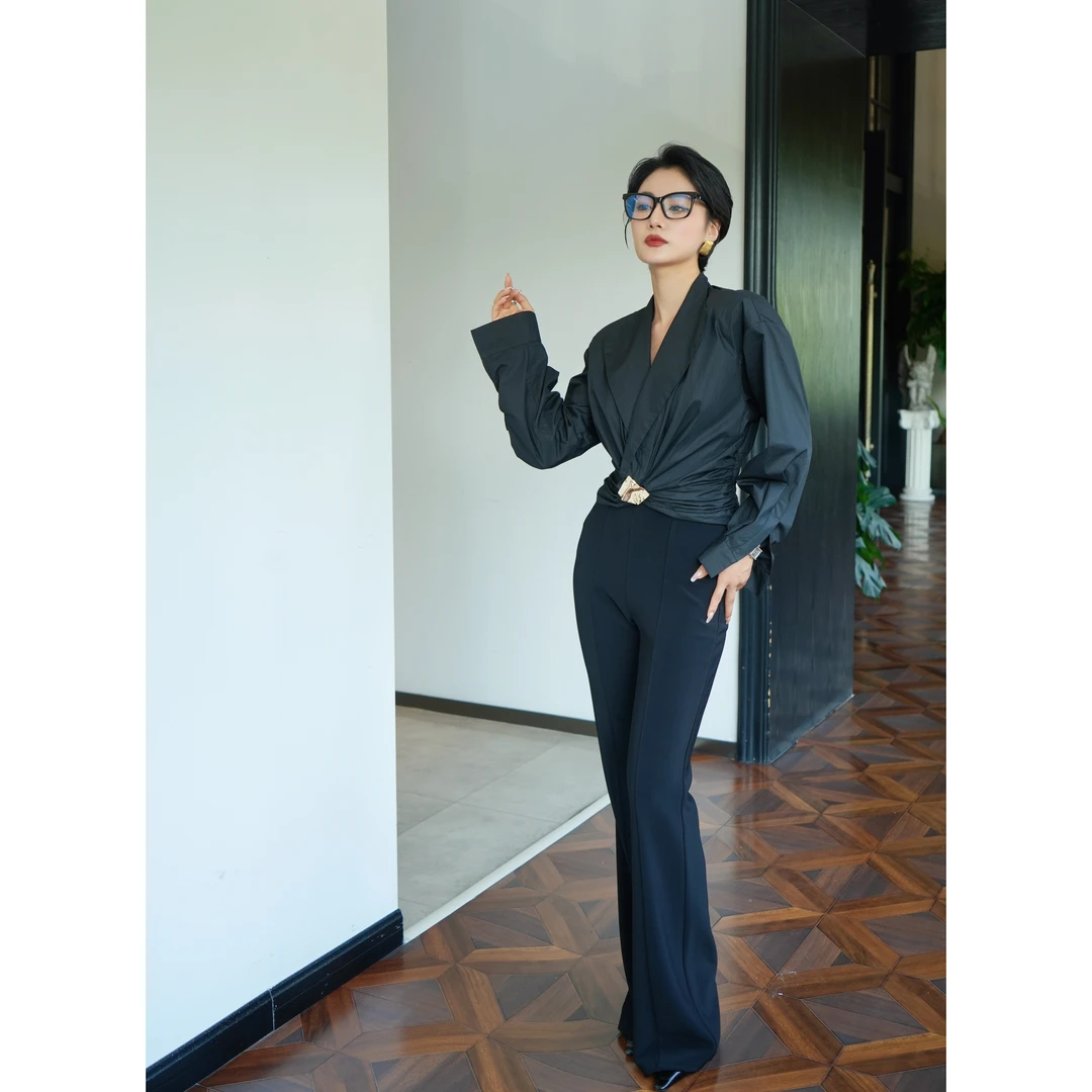 【超模裤第二代】高弹力收肚 舒适度巨高不勒不显型显瘦 阔腿裤