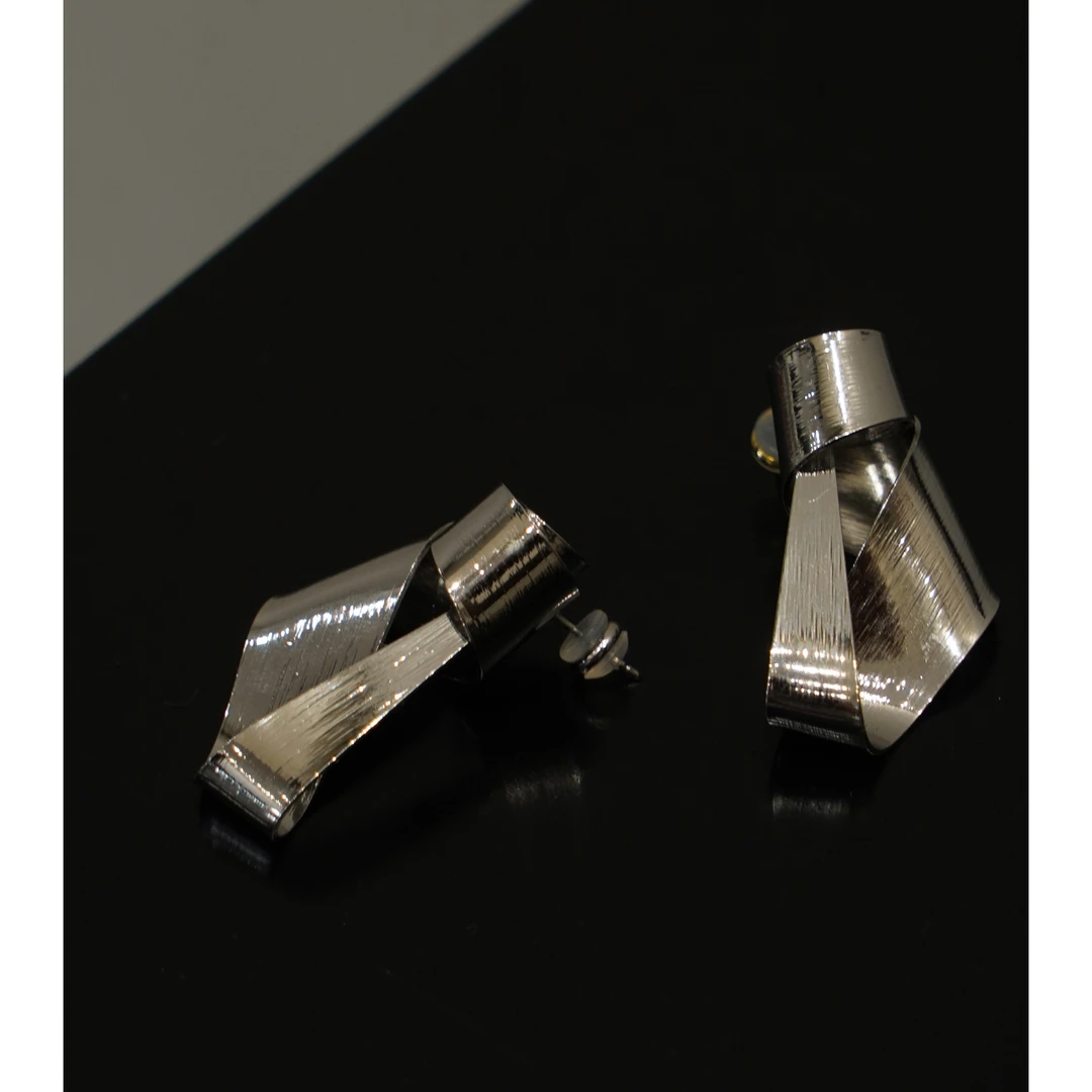 铜合金耳饰 【纽结】极简设计高级感耳饰耳环