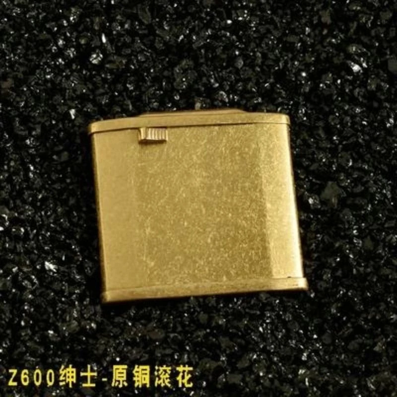 绅士煤油打火机超薄创意自动点火个性纯铜
