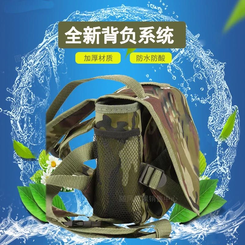 一体机锂电池专用背包户外40-70-80AH 12v蓄电瓶加厚防水双肩背包