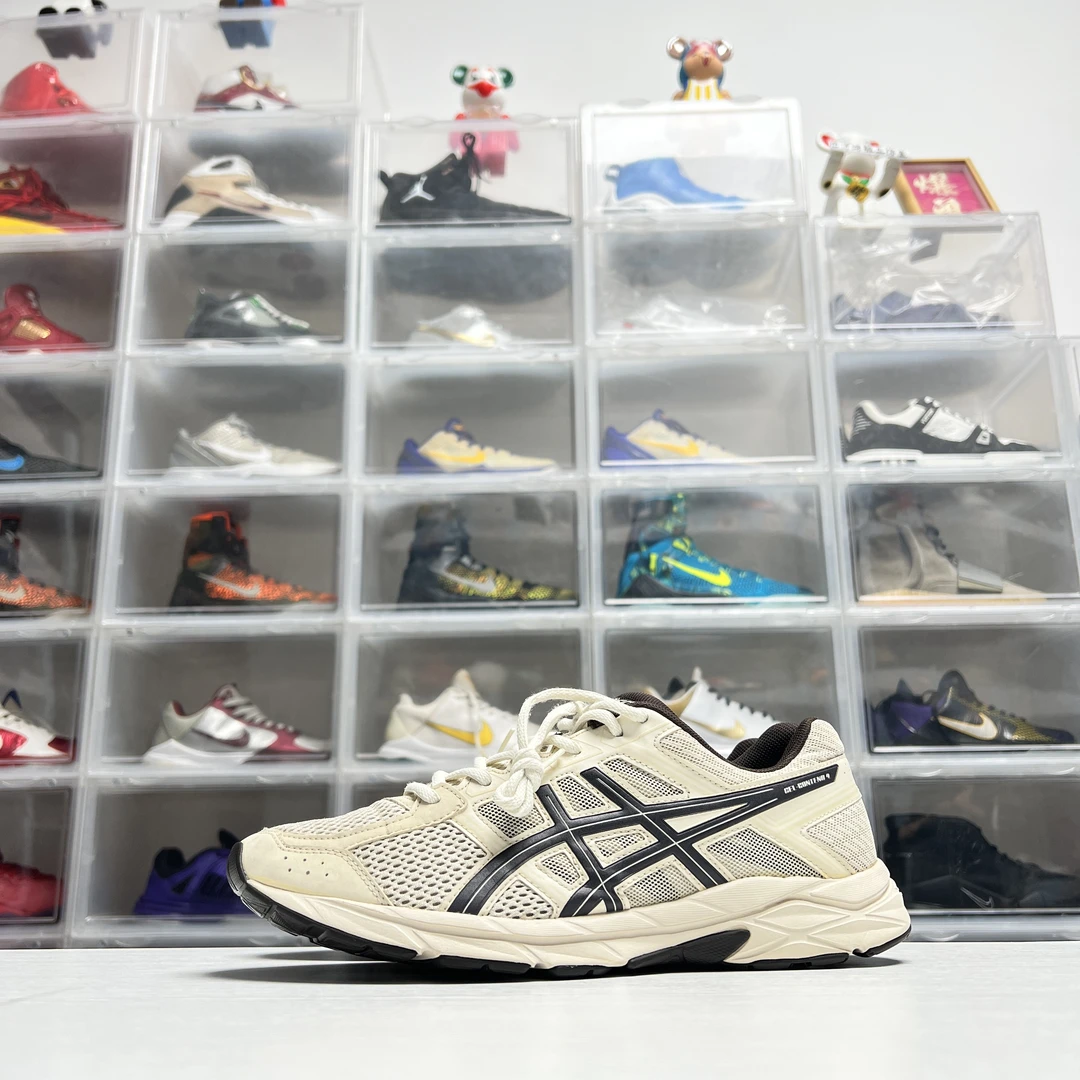 44码 Asice 亚瑟士 Gel-Contend4 灰色 95新跑步鞋中古运动鞋潮鞋