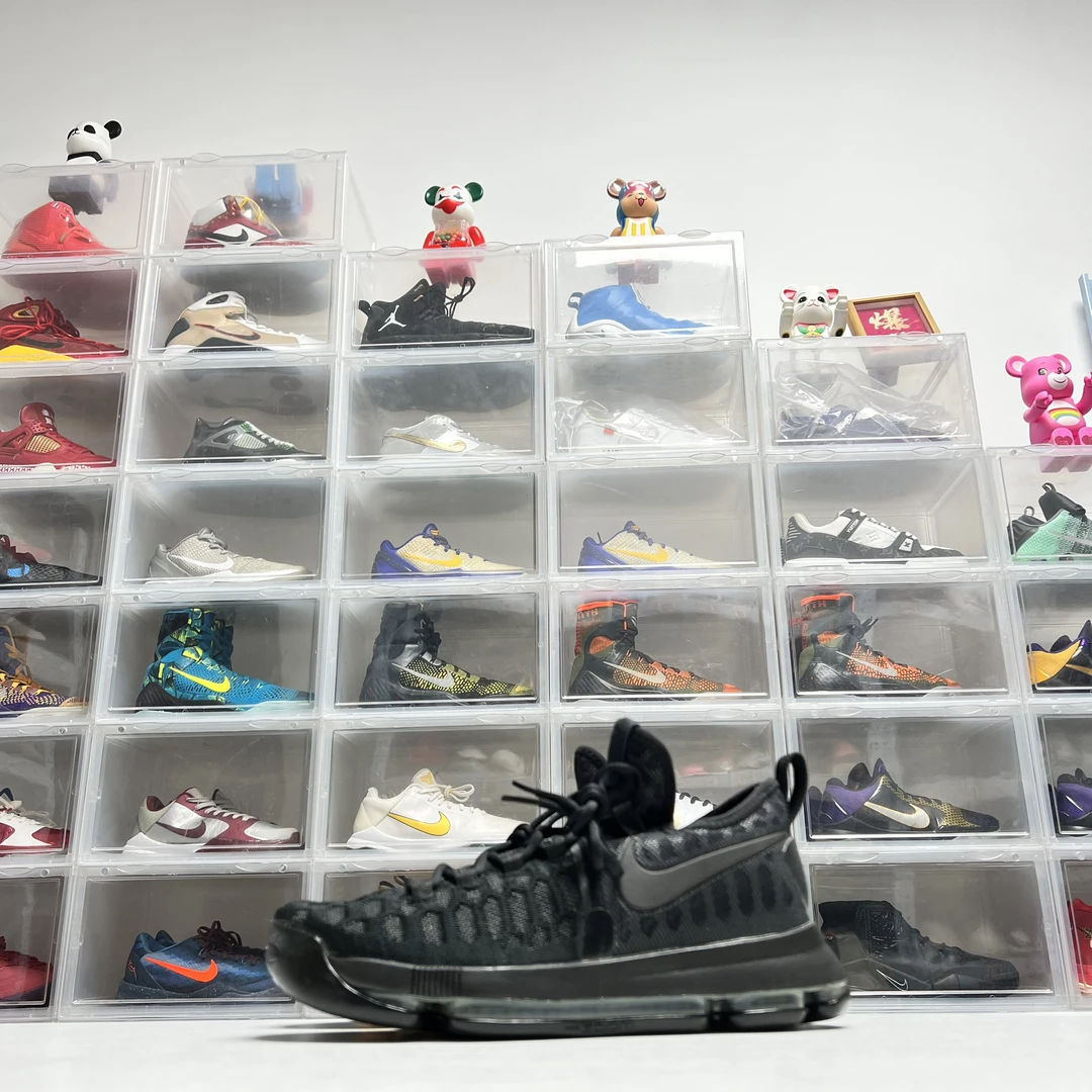 42码 耐克 kd9 杜兰特 黑武士限定 黑色 95新 篮球鞋 中古 实战鞋