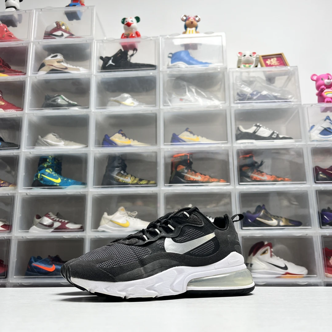 40码 耐克 Air Max270 黑色 95新 公价899 跑步鞋 中古潮鞋运动鞋