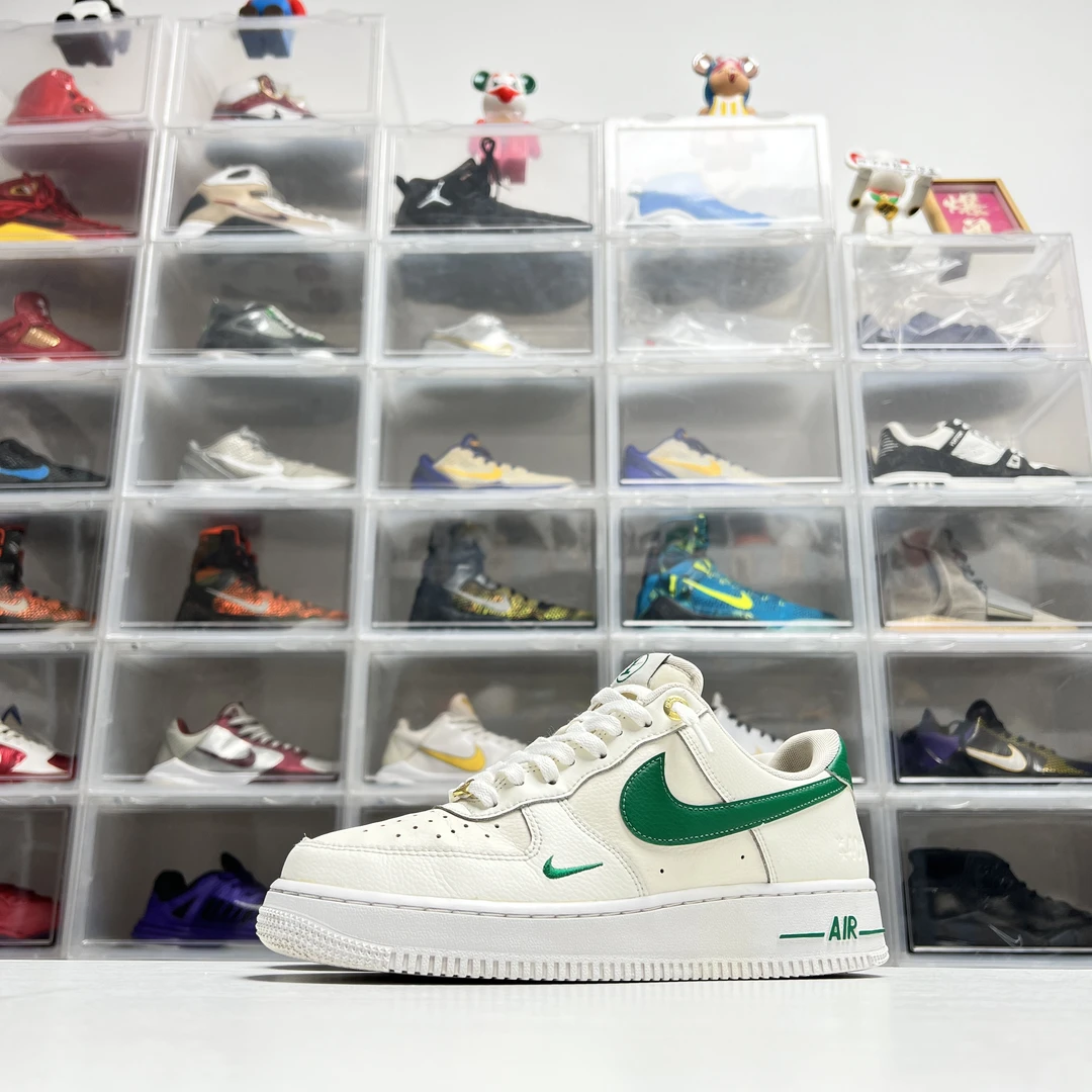 41码 耐克 af1 Malachite 经典 白绿 95新公价1229板鞋 中古 潮鞋