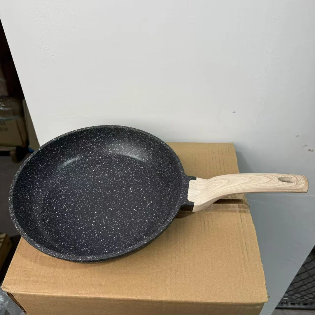 26冰淇淋灰色麦饭石不粘煎盘（微瑕；介意勿拍）