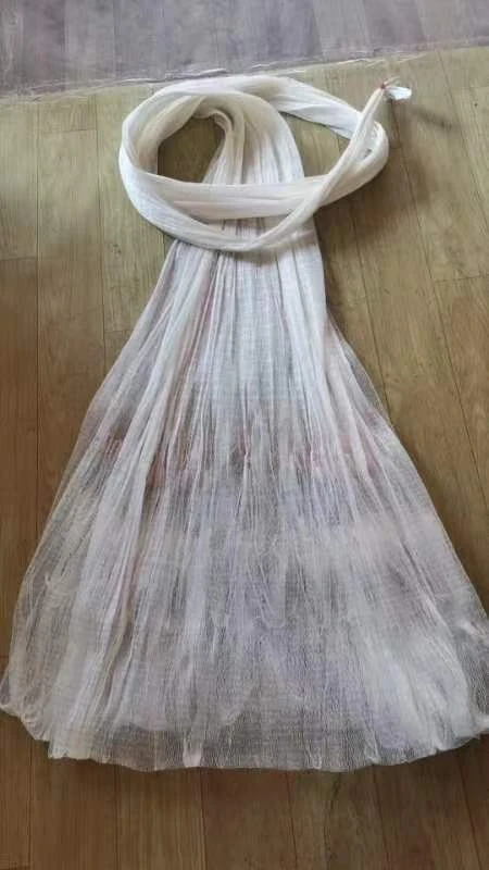 机织大力马线，5分网眼，吊好兜3.8-4米。全网8斤半。