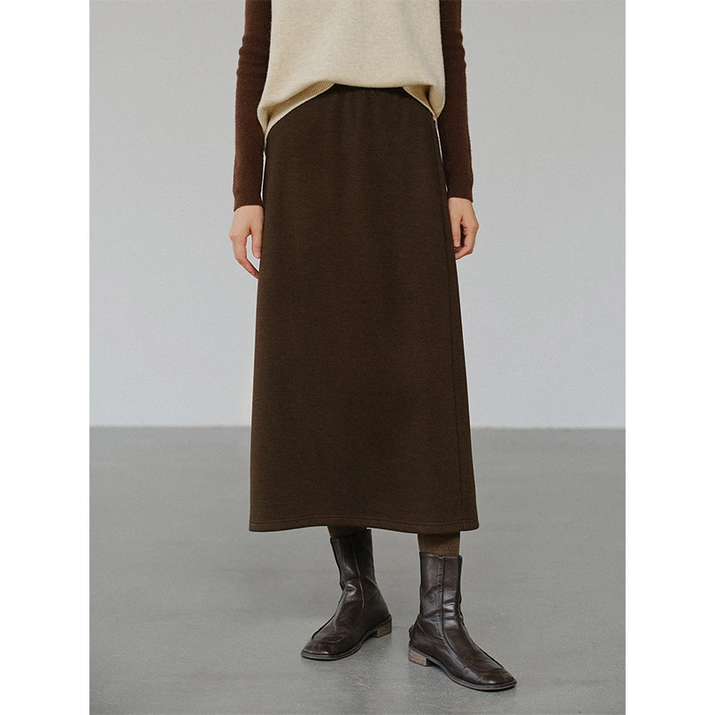 【素典】山羊绒半身裙 2987 四色可选