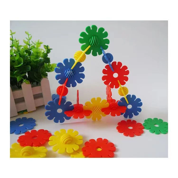 向日葵无毒积手益智拼插拼搭动手能力乐高小颗粒积木专注力儿童节