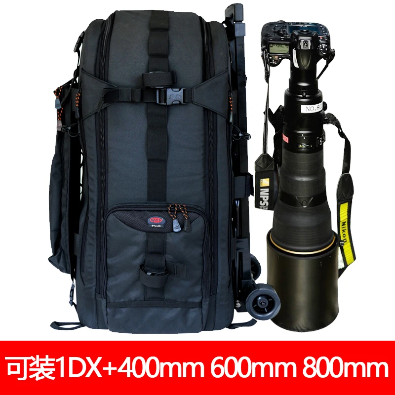 宝罗600长焦500摄影包400双肩大炮800mm定焦单反相机镜头远摄
