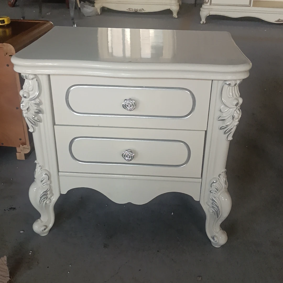 【佛山卓越家具】高端欧式抽屉式置物家用床边柜床头柜