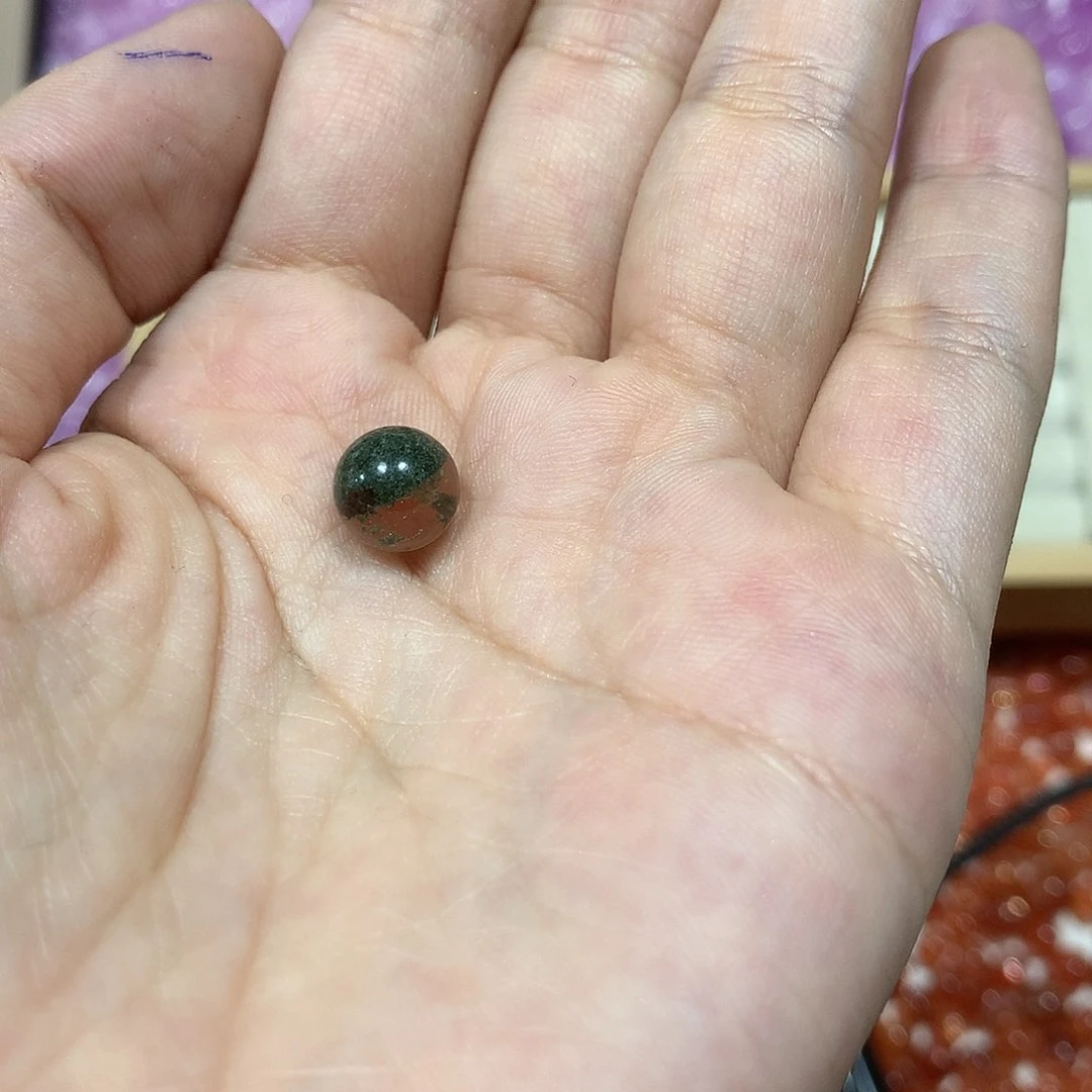 水晶珠宝半成品未镶嵌小**金打孔不退不换