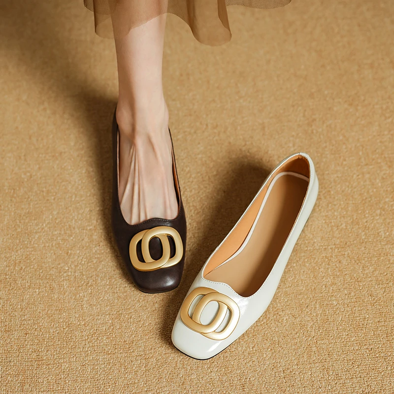 跟高3cm/软底粗跟单鞋女低跟浅口女鞋方头百搭