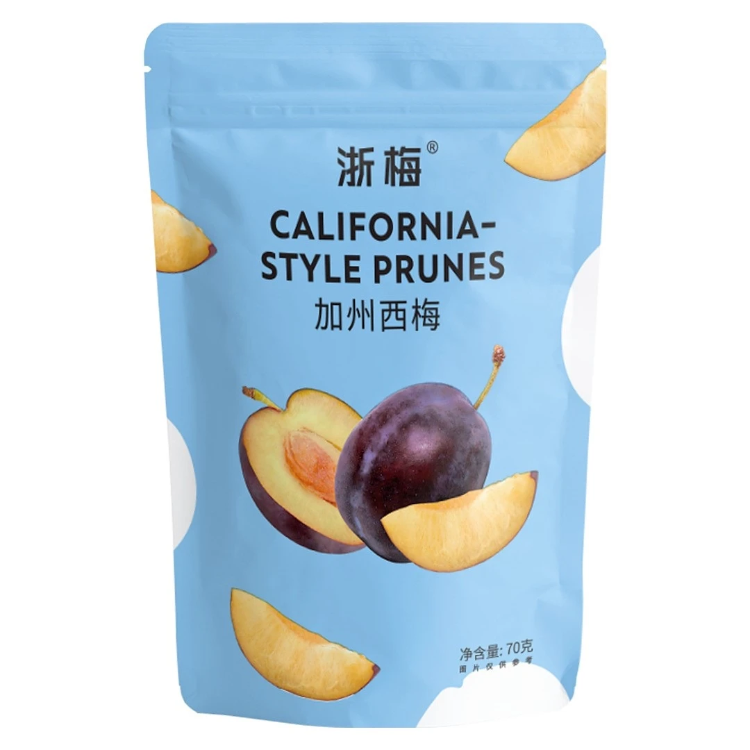 浙梅加州西梅70g*5包 独立小包装酸甜自营休闲零食果干