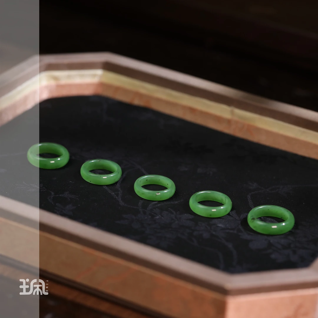 绿嫣|和田玉*戒指*未镶嵌CYC24110814多样性发其一