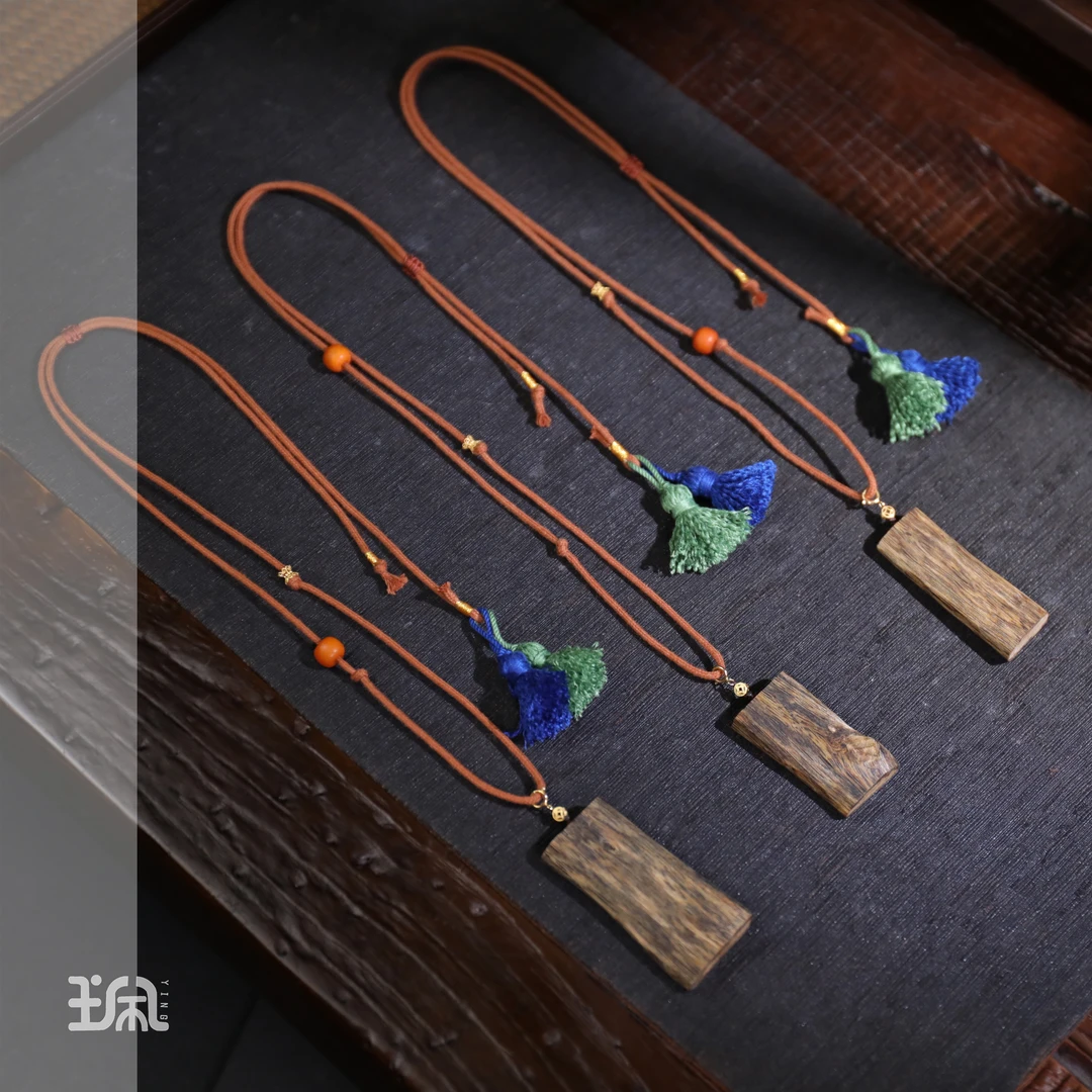 沉香宿祉|沉香*项链*18K镶嵌CYB24120514多样性发其一