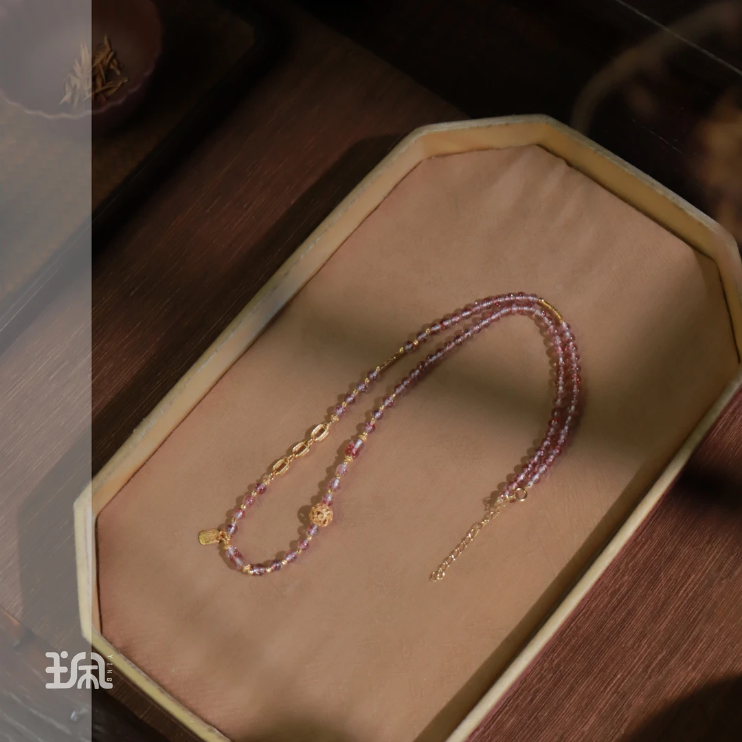 渝菲|水晶*项链*S925银镀金XYB24072002多样性发其一