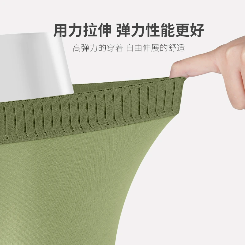 直播过款为准/3条）501-700秋冬季大码中腰男内裤纯棉透气亲肤无痕