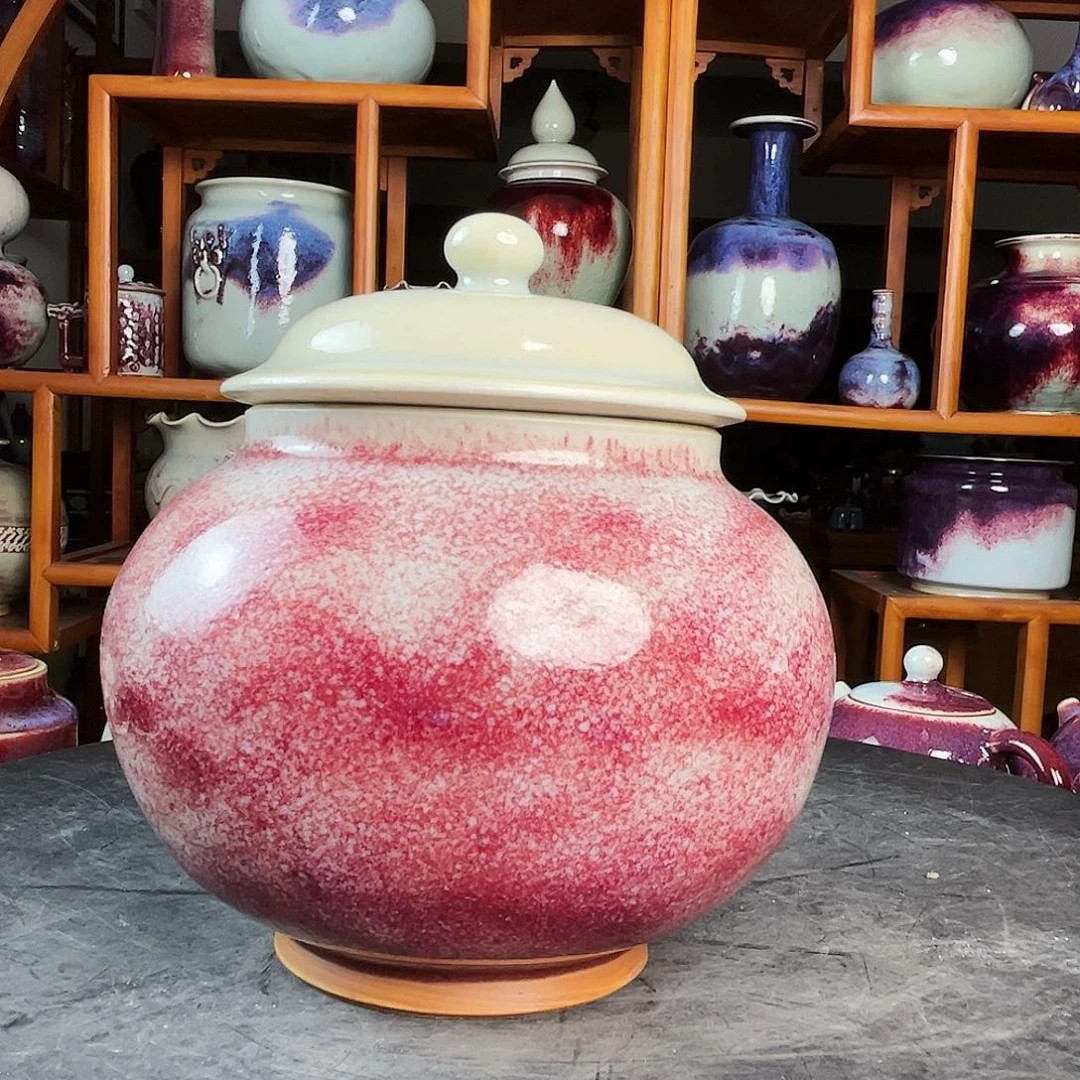 牛自恒老师钧瓷微瑕